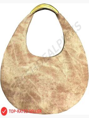 Hobo Tote Bag Waterproof Faux Leather Y2K Retro Shoulder Handbag Easy Clean